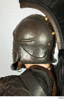 Photos Gladiator in armor 2 Gladiator arena fighter head helmet…